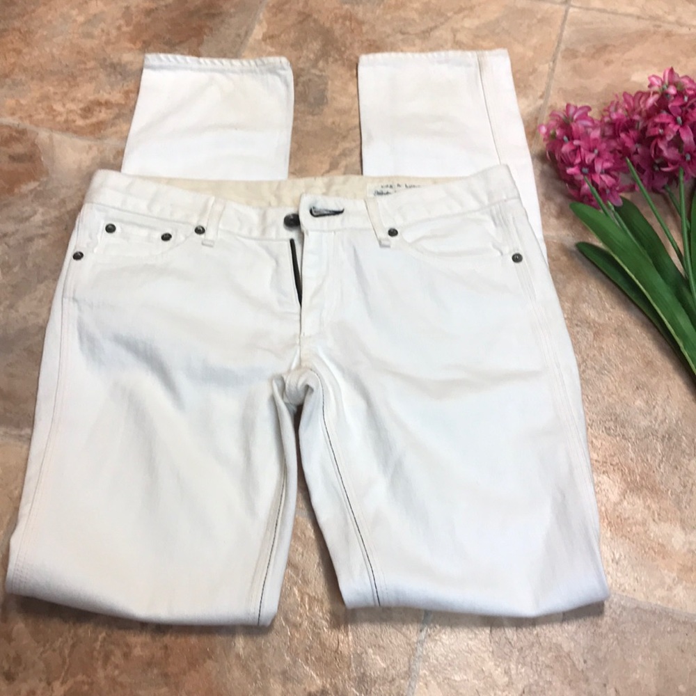 Rag & Bone white jeans